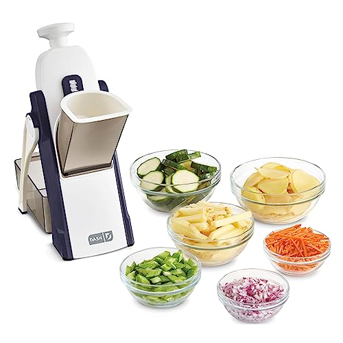 Mandoline Slicer, Julienne + Dicer – Midnight Navy